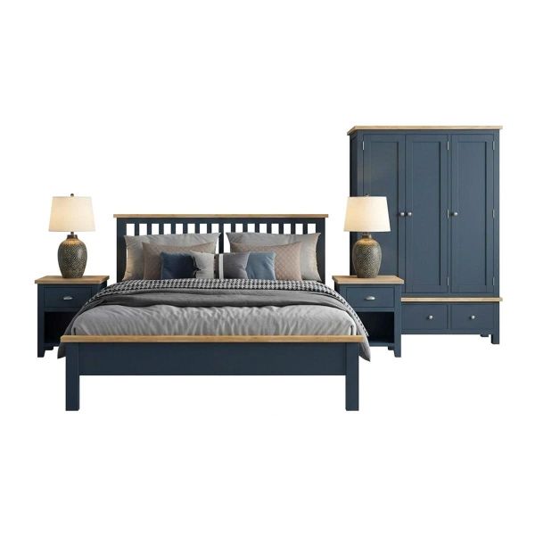 BỘ PHÒNG NGỦ HIGHGATE MÀU XÁM XANH 1.6
