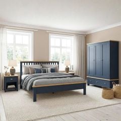 BỘ PHÒNG NGỦ HIGHGATE MÀU XÁM XANH 1.6 - Ảnh 4