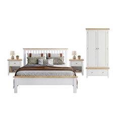 BỘ PHÒNG NGỦ HIGHGATE MÀU TRẮNG 1.6 - Ảnh 3