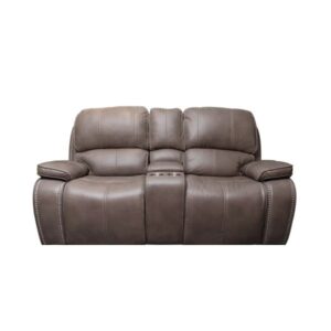 GHẾ SOFA 2 CHỖ DA BÒ CHỈNH CƠ JAMESTOWN