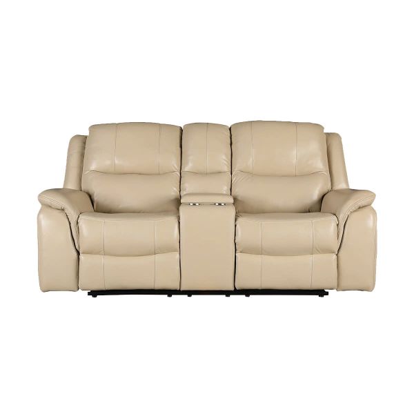 GHẾ SOFA 2 CHỖ DA BÒ CHỈNH CƠ MURRAY
